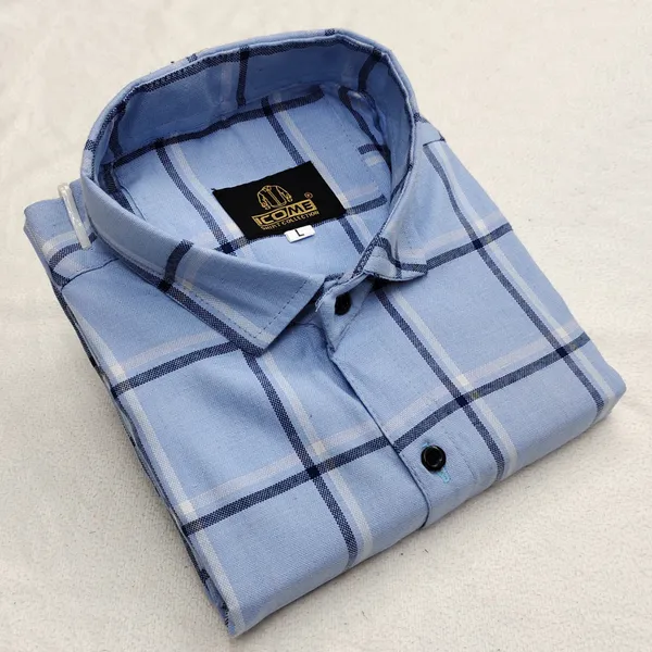Indigo_cotton_fabric_checks_design_full_sleeve_shirt